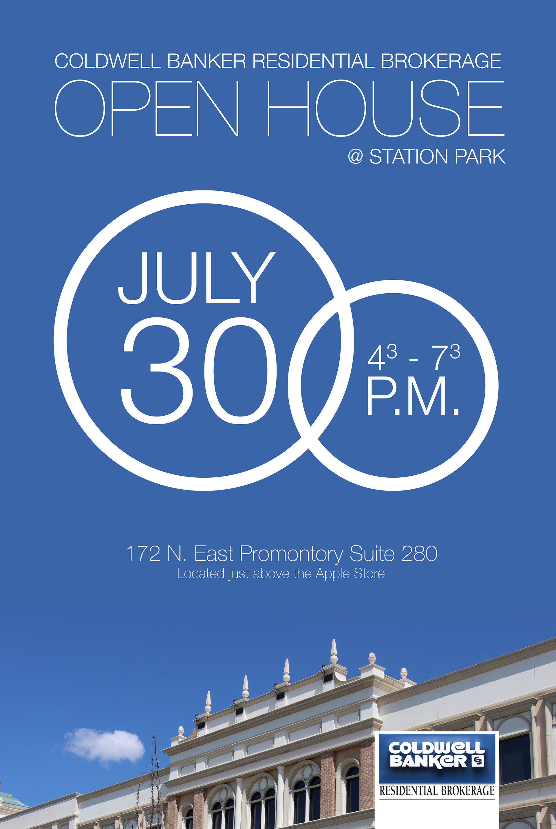 Open house advertisement